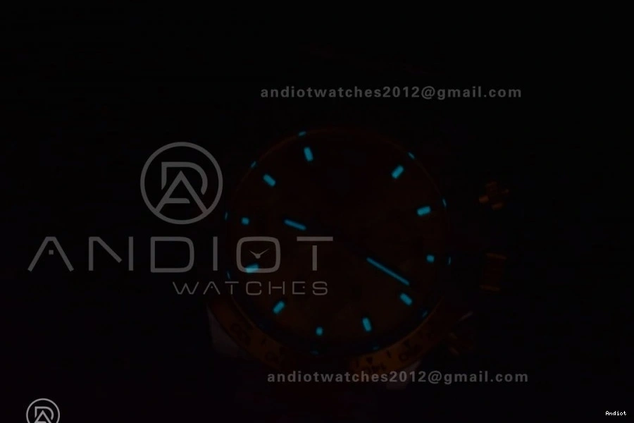 Best SA4130 and 1:1 904L Black Case Bracelet SS BTF Dial Edition 116503 Daytona 0428